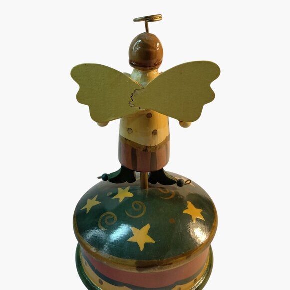 Midwest Of Cannon Falls Angel Trinket Box Wooden Figurine - Picture 4 of 12